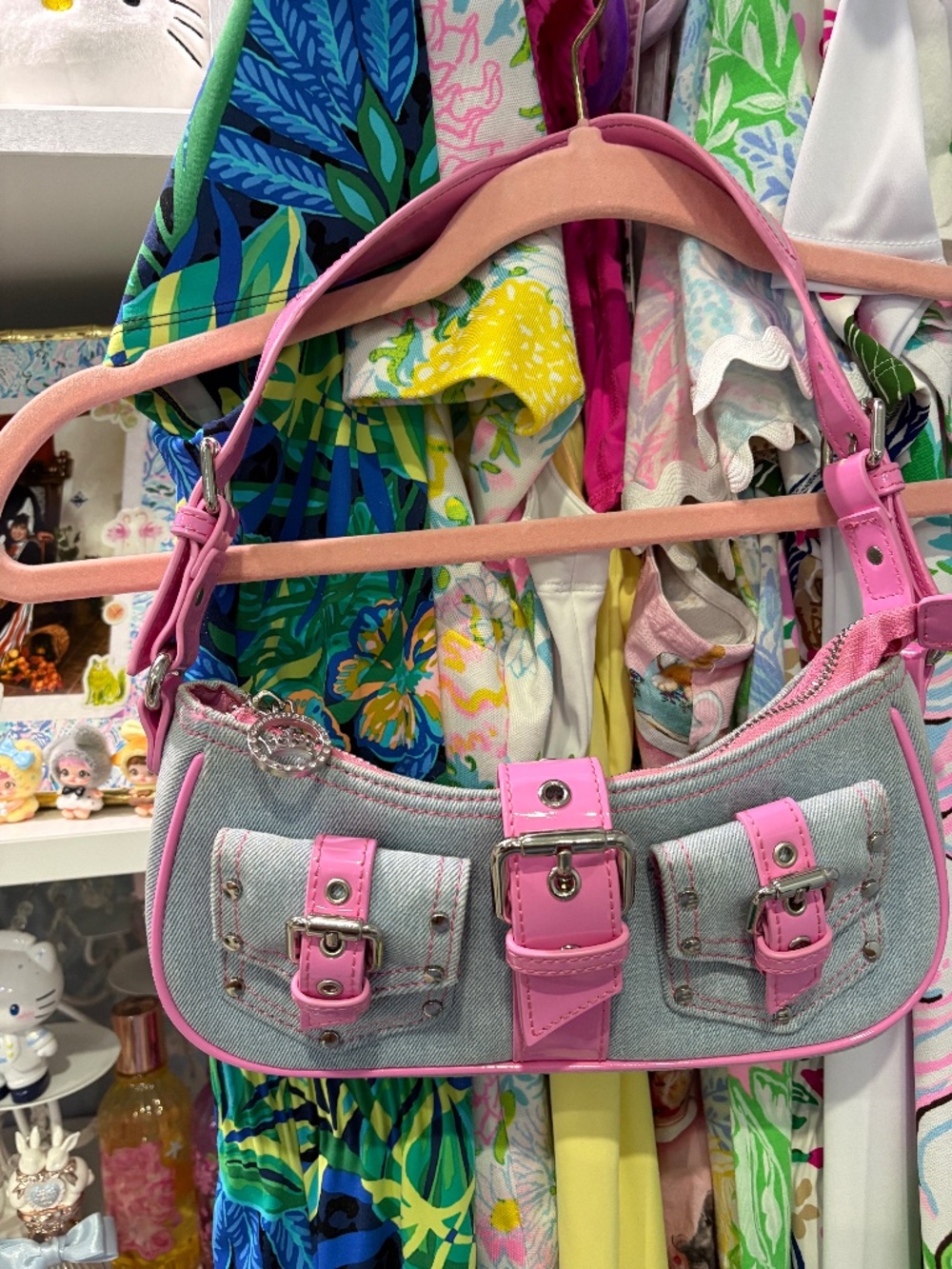 Denim purse